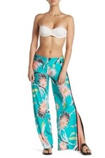 NWT 148 Sz Medium M Trina Turk Shangri La Swim Cover Pants