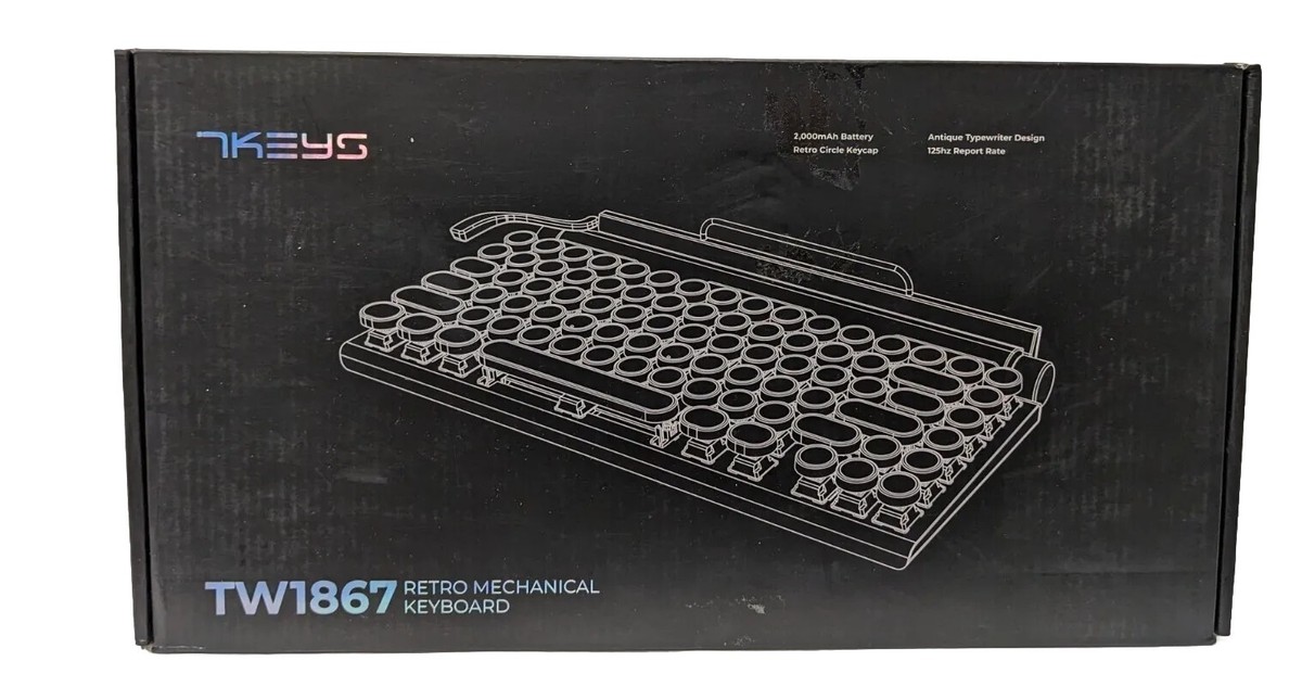7Keys Retro Typewriter Keyboard | eBay