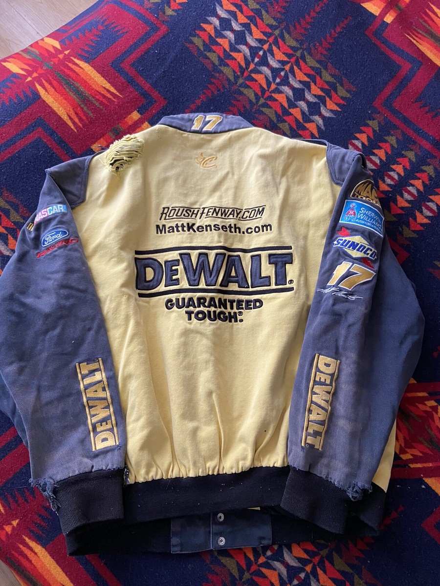 Matt Kenseth Vintage Y2k Nascar Dewalt Racing Jacket Size Large