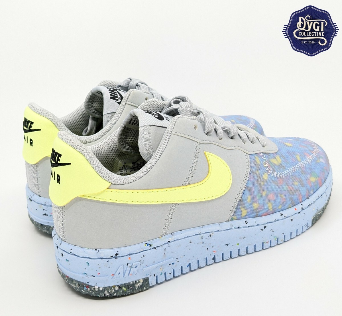 Nike Air Force 1 Low Crater Blue Retro Womens Size 6 New