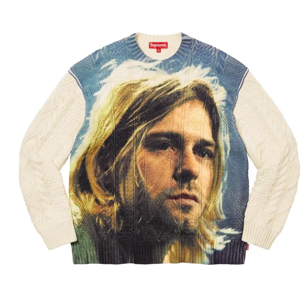 supreme kurt cobain sweater size L *ORDER CONFIRMED*