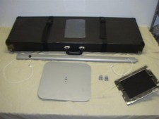 PROFESSIONAL IPAD/TABLET DISPLAY STAND WITH CARRY CASE -READ 