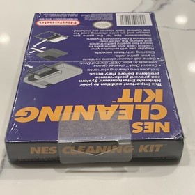 NES Cleaning Kit 1989 OEM Official Authentic H Seam Brand New Factory SEALED