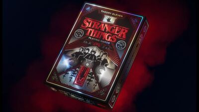 Stranger Things Playing Cards, A Great Gift for Poker Players by theory11