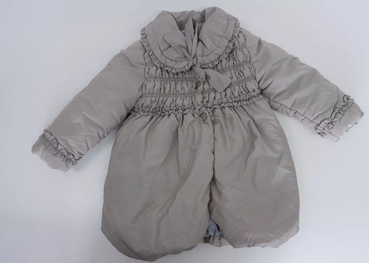 Baby graziella grey coat jacket age 2 years girls