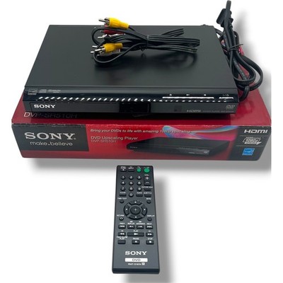 Sony DVP-SR510H DVD Player 1080p Upscaling HDMI CD Player with Remote and Box