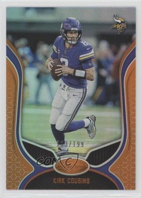 2019 Certified Mirror Orange 113/199 Kirk Cousins #73 7l6