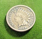 1862==Indian Head Penny==Very good looking Coin