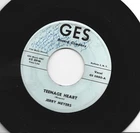 DOOWOP ROCKER bw/ BALLAD 45 -JERRRY MYERS -signed- TEENAGE HEART - HEAR 1959 GES