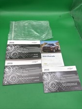 2016 Chevrolet Silverado Owners Manual With Free Shipping