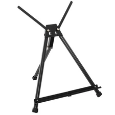 U.S. Art Supply Tabletop Easel for Painting - 15 to 21 Adjustable Metal