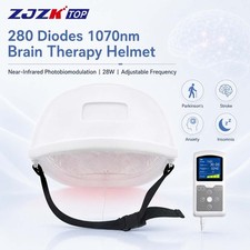 28W 1070nm PBM Brain Helmet for Parkinson Stroke Alzheimer Memory Loss Insomnia