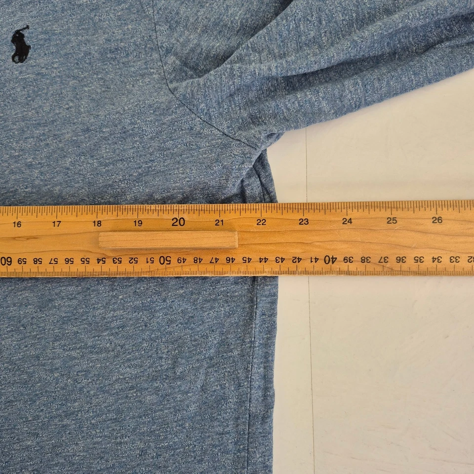 Camiseta Ralph Lauren XL azul para hombre 100 % algodón ajuste personalizado ... - Imagen 3 de 4