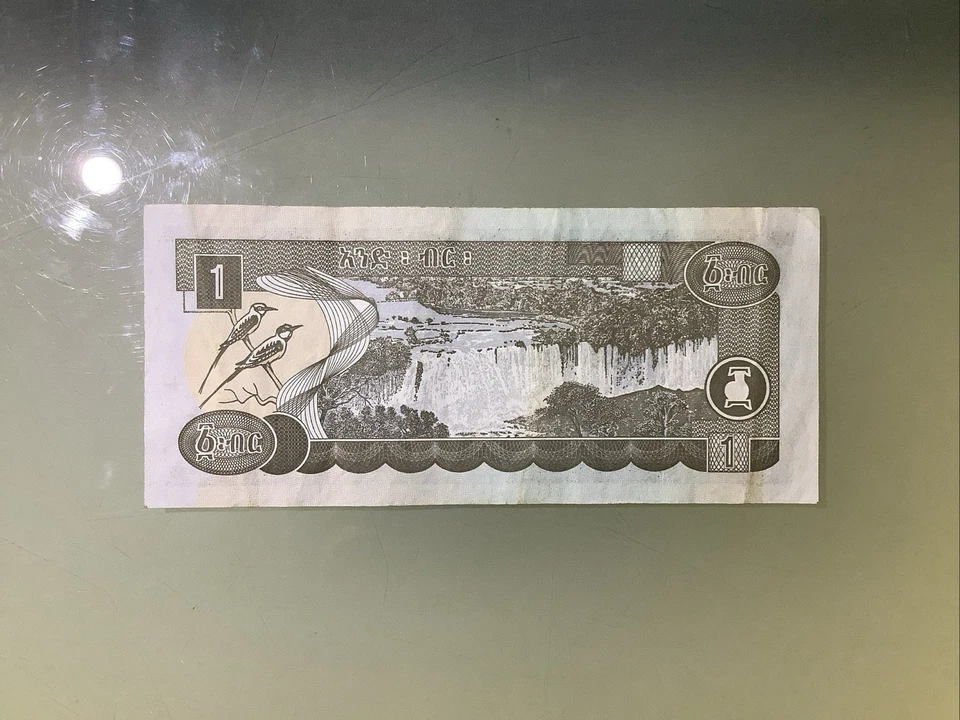 Ethiopia 1 Birr 2008 Circulated - Image 2 of 2