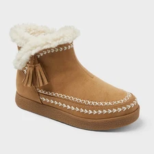 Kids' Fairley Booties - Cat & Jack Tan 5