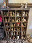 Full Collection Mice Figures With Vintage Coca Cola Bottle trinket Shelf