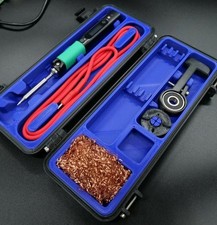 PINECIL soldering iron set Pine64 with case, power cable, tip cleaner. Free P&P*