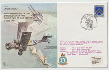 1/5/1984 UK GB Flown Cover - Royal Air Force - B20 - Overstarnd