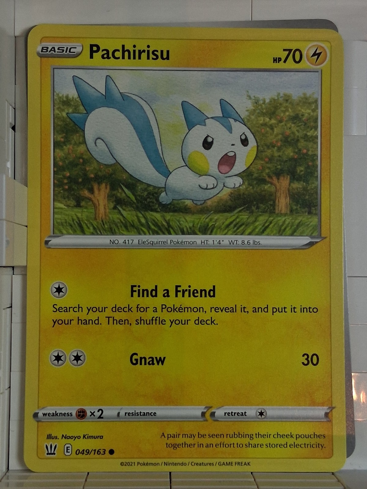 Pachirisu 049/163 Battle Styles
