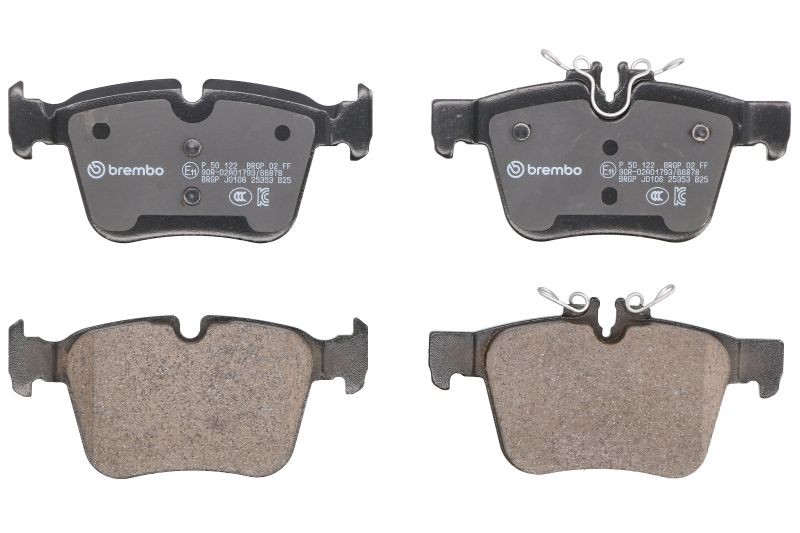 Rear BREMBO P 50 122 Brake Pad Set, disc brake for MERCEDES-BENZ,MERCEDES-BENZ ( - Image 57