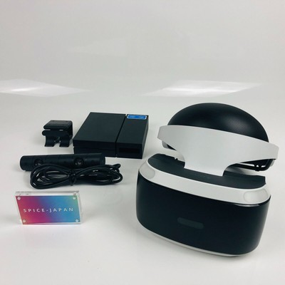 Sony PS4 PlayStation VR CUH-ZVR1 Virtual Reality Headset Full Bundle Working