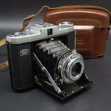 Zeiss Ikon 'Signal' Nettar 518/16 w/Novar f/4.5 75mm - Case - Exc. vintage cond.