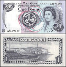 Isle of Man 1 Pound, 2009 ND, P-40c, UNC