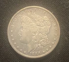 1886 O Morgan Silver Dollar