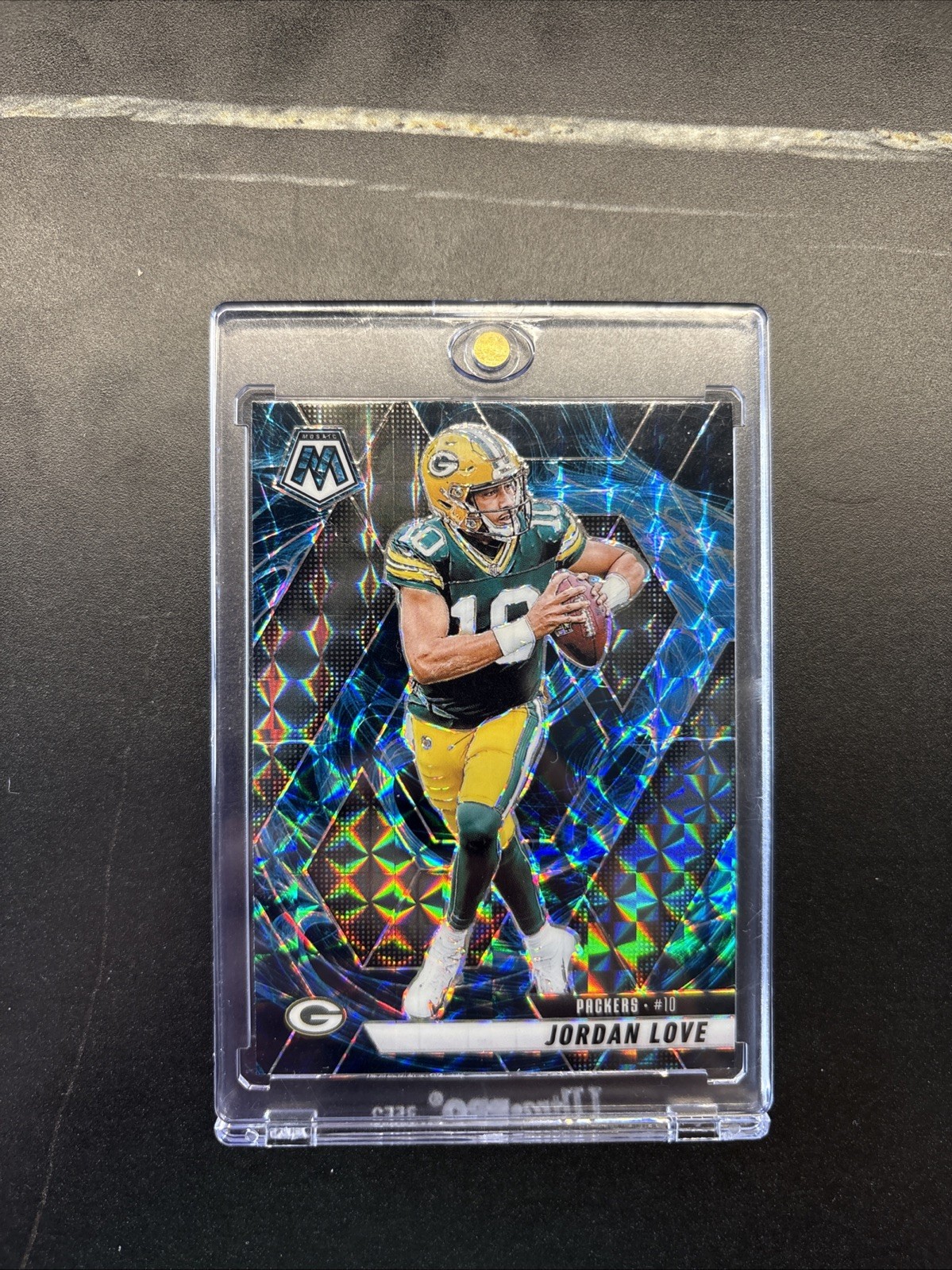 2025 Panini Mosaic - Jordan Love #30 Genesis Mosaic SP Prizm