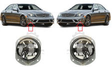 NEU F&uuml;r Mercedes C63 AMG W204 2007-2011 Front Sto&szlig;stange Nebelscheinwerfer Paar