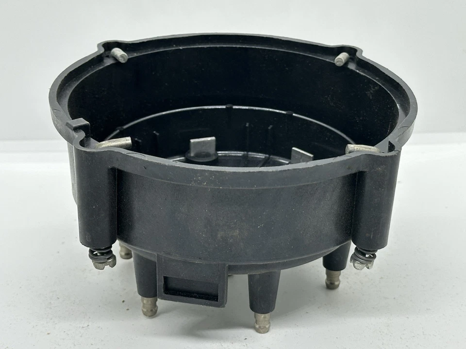 Tapa Distribuidora De Colección 8 Cilindros Hecha en EE. UU. GM Ford Mopar Estilo Encendido Pieza Foto 2 de 3