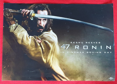 47 Ronin (2013) Film Poster 16x12 Keanu Reeves Hiroyuki Sanada Samurai