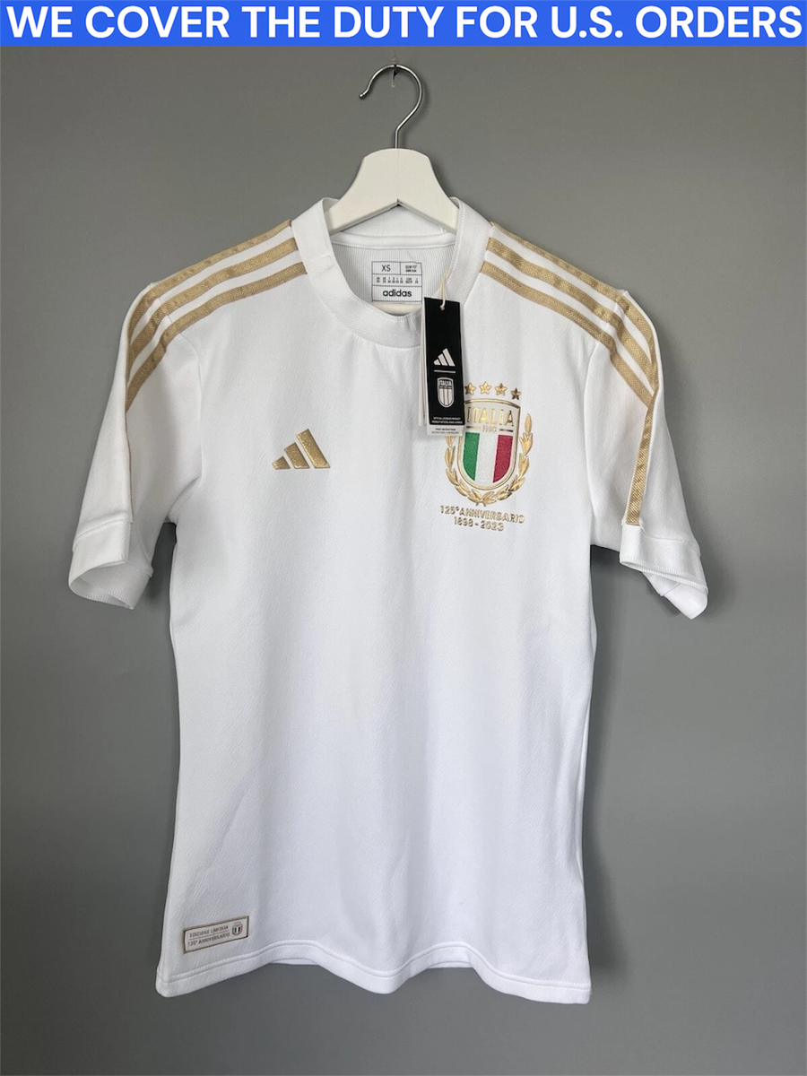 Italy Jersey 125th Anniversary Mens Soccer Football Adidas IT6302