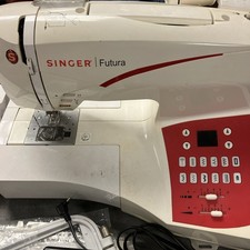 Máquina de coser/bordar computarizada Singer Quantum Futura CE-200 como está LEER
