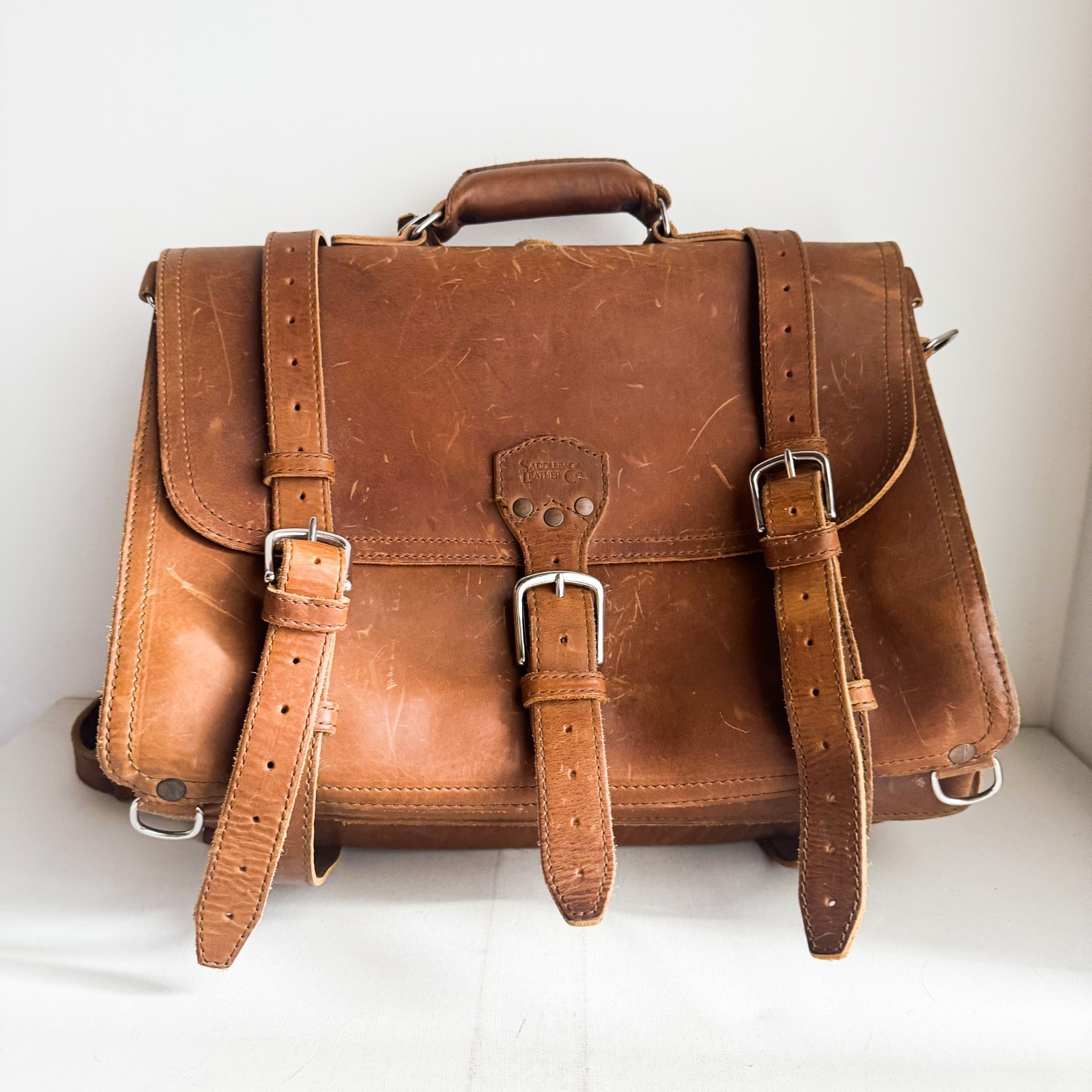Saddleback Leather Large Two Compartment Briefcas… - image 4