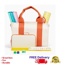 Deluxe Acrylic Mahjong Set 160 Tiles 4 Racks Case Mat New Starter Kit Cirquejong