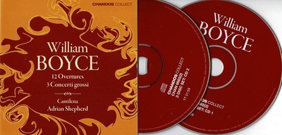 CD - CLASSICAL - BOYCE TWELVE OVERTURES AND THREE CONCERTI GROSSI
