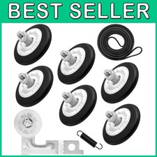 LG Dryer Drum Roller Replacement Kit - Upgraded Parts