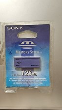 Brand New Sony 128MB Memory Stick card MSH-128 MagicGate for Old Cameras devices