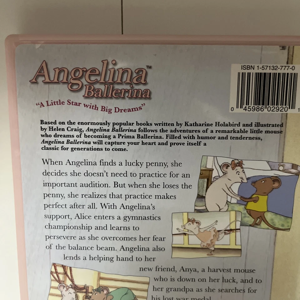 Angelina Ballerina The Lucky Penny DVD Good Condition DVD Hit Entertainment - Image 4 of 4
