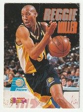 Reggie Miller 1996 BRAVO Sport ID Trading Car...