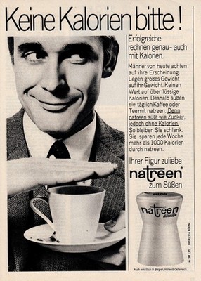 3w22782 / Advertising / Advertising from 1968 - NATREEN - for the sake of your figure for the sweet.