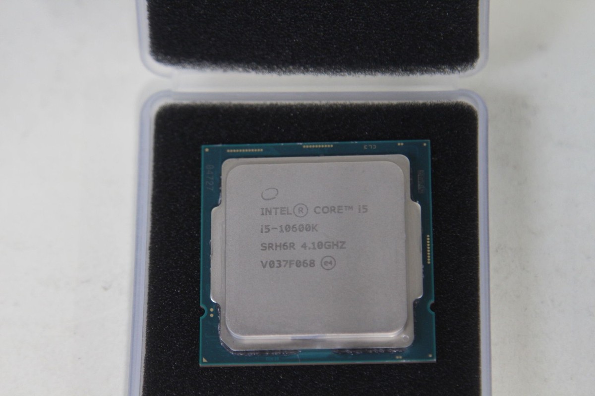 CPU Core i5-10600 Intel Core i5-10600 3.3GHz Socket-1200 OEM Desktop CPU SRH37