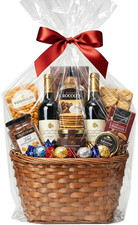 Extra Large Cellophane Gift Bags 24 x 30 Inch 12 Pack   Clear Basket Wrap Bags