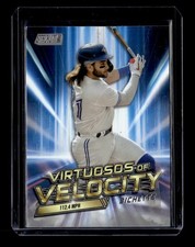 Bo Bichette 2023 Stadium Club Virtuosos of Velocity #VV-19 Blue Jays FREE SHIP