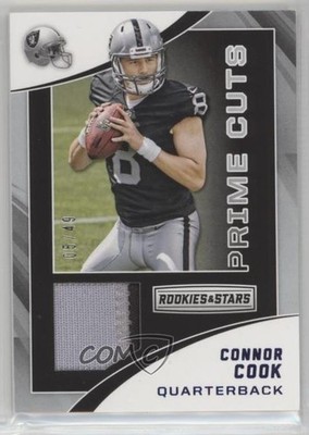 2016 Panini Rookies & Stars Prime Cuts 5/49 Connor Cook #10 RC 0a3