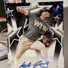 Topps 2025 Series 1 Baseball Stars Autographs Kyle Finnegan Nationals #BSA-KF