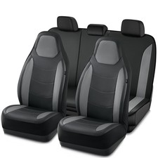 Car Seat Cover, Leather Seat Cover Full Set, Automotive Interior Seat Covers,...