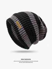 Gestrickte Winter Beanie H&uuml;te f&uuml;r Frauen Warme, Dicke Winddichte M&uuml;tze Trendy