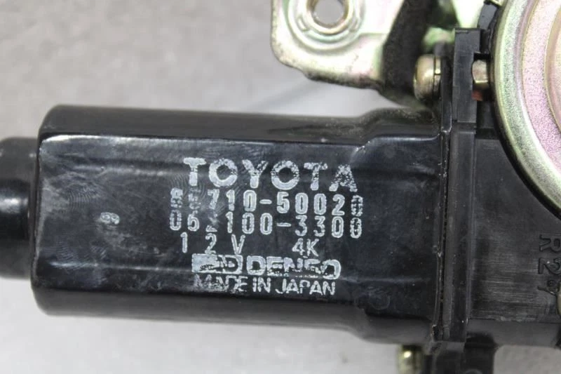 1990 年 LEXUS LS400 左驱动侧后门窗调节器 + 发动机 85710-50020 — 第 4/4 张图片